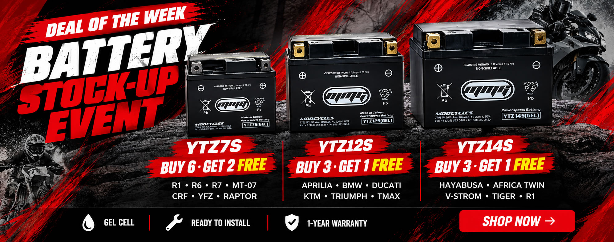 Battery Stock Event